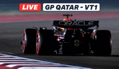 Live reacties na forse achterstand Verstappen in enige training Qatar