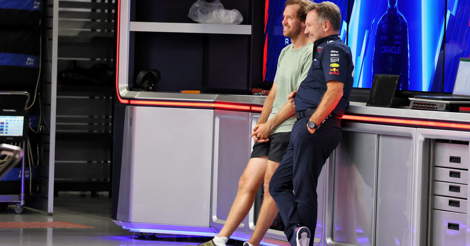 Vettel reageert op Red Bull-vertrek Horner