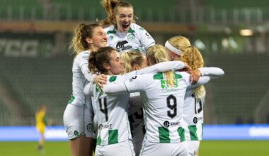 FC Groningen Vrouwen 1 wint historische wedstrijd in Euroborg met ruime cijfers en pakt koppositie