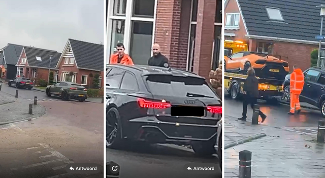 Lamborghini’s, een Ferrari en Audi RS6 in beslag genomen bij invallen bij Wim de Vries en consorten