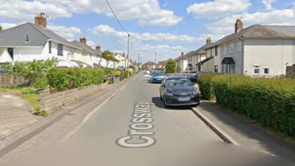 Het drama speelde zich af in de straat Crossway in Rogiet.