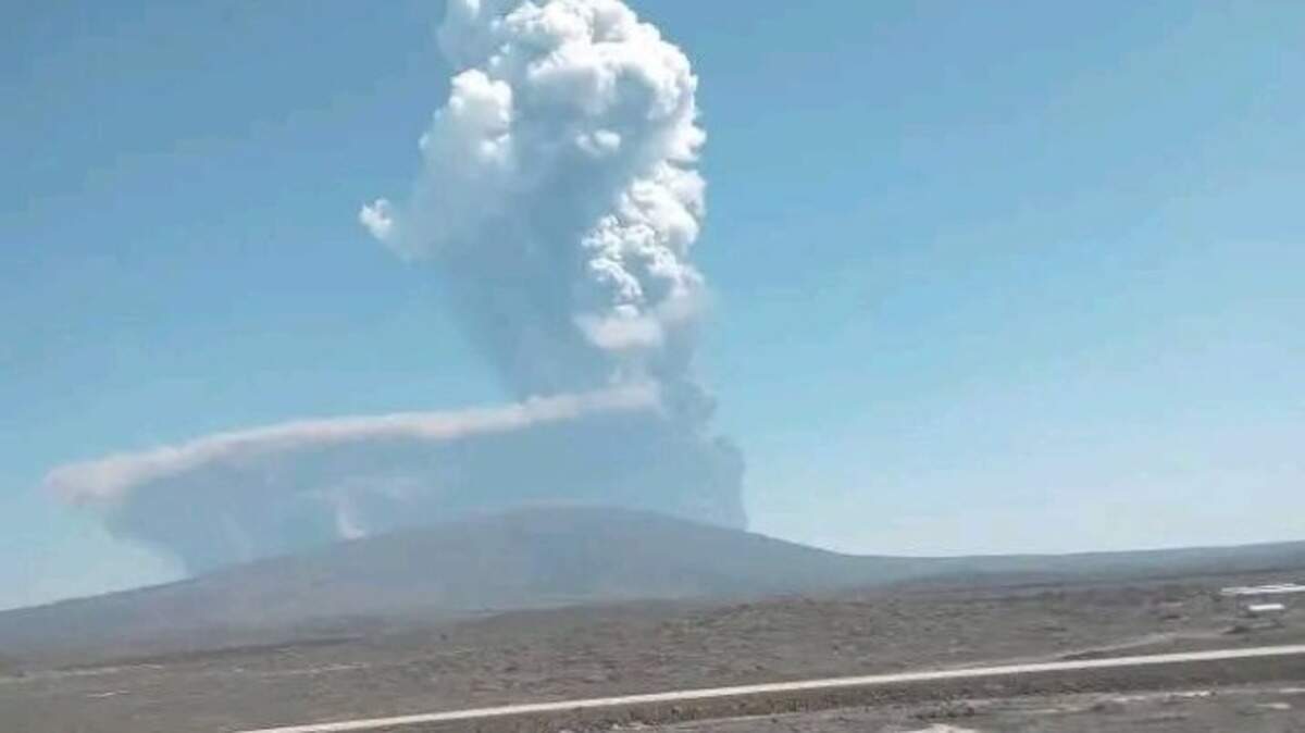 Vulkaan Ethiopië voor het eerst in duizenden jaren uitgebarsten