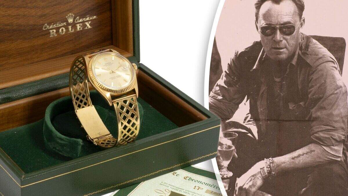 Een Rolex van prins Bernhard gaat onder de hamer.
