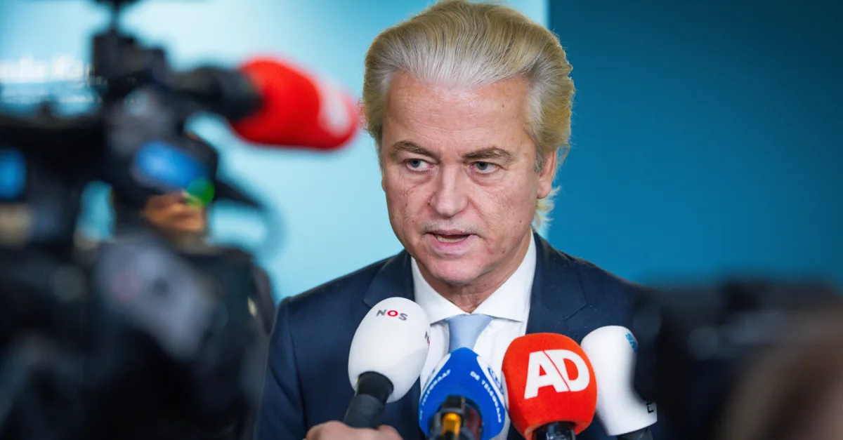 Wilders wil meeregeren: ‘Ik denk dat wij een plek aan tafel verdienen’