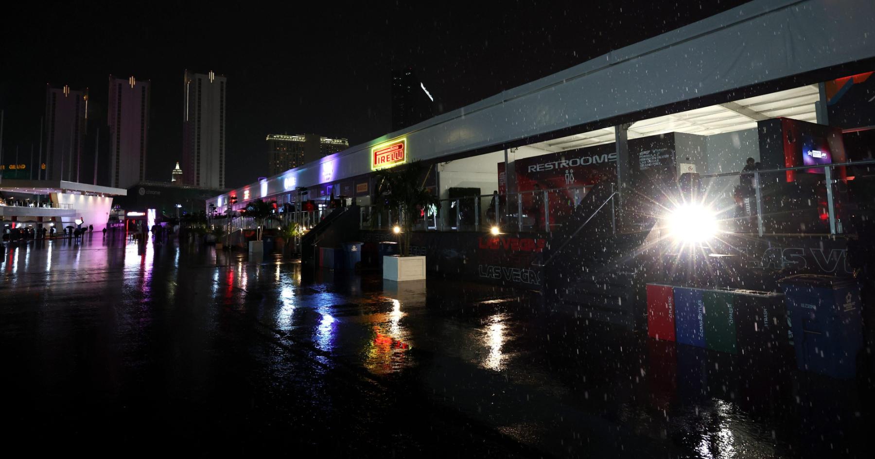 Las Vegas geteisterd door wateroverlast, weerswaarschuwing van kracht