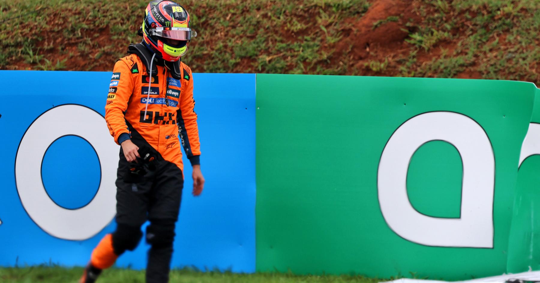 Piastri reageert op pijnlijke crash in Brazilië