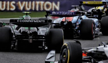 Aangepaste startopstelling Formule 1 GP Brazilië 2025 na straf Verstappen