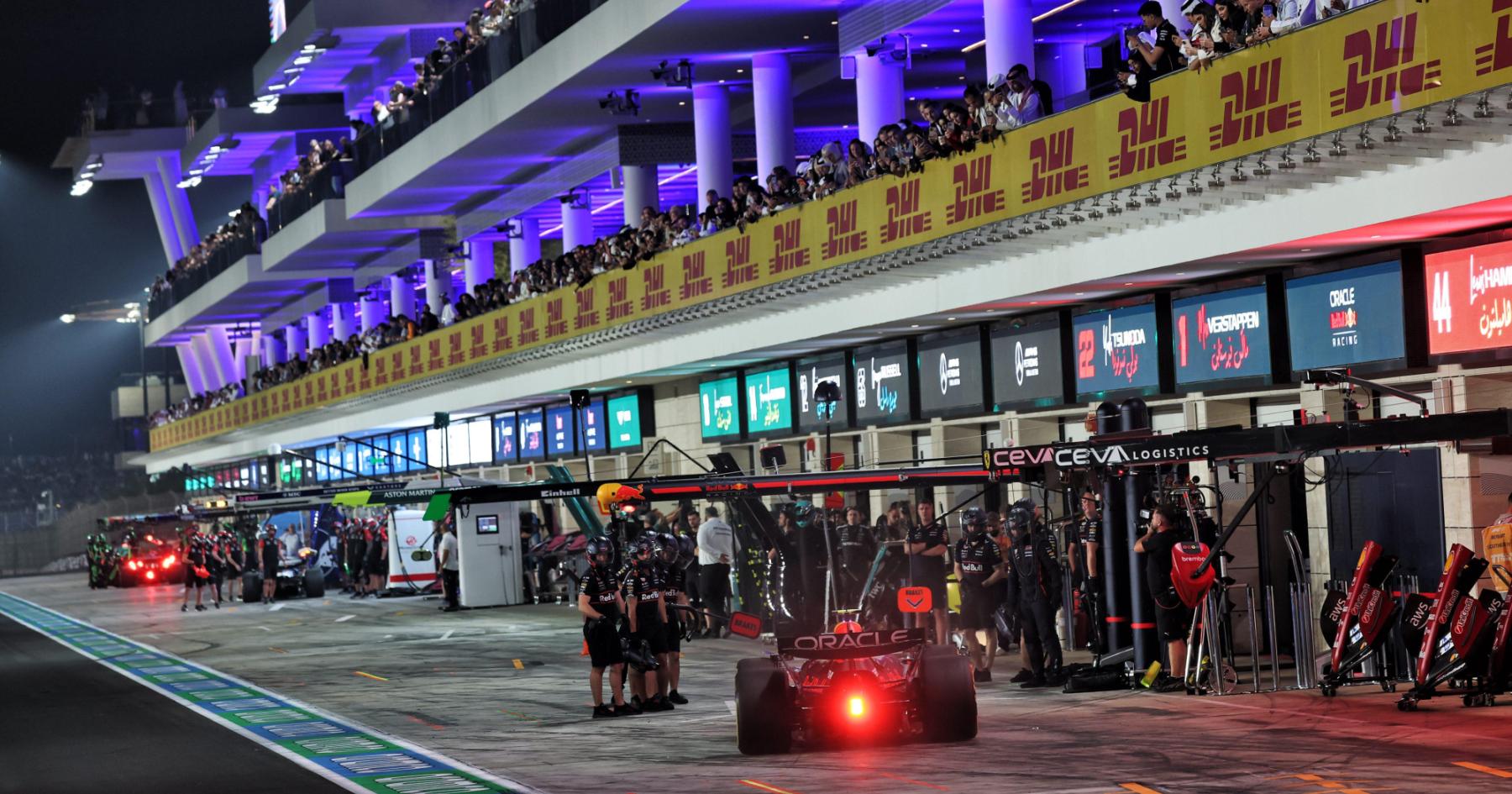 Aangepaste startopstelling sprintrace Formule 1 GP Qatar 2025 na vele straffen