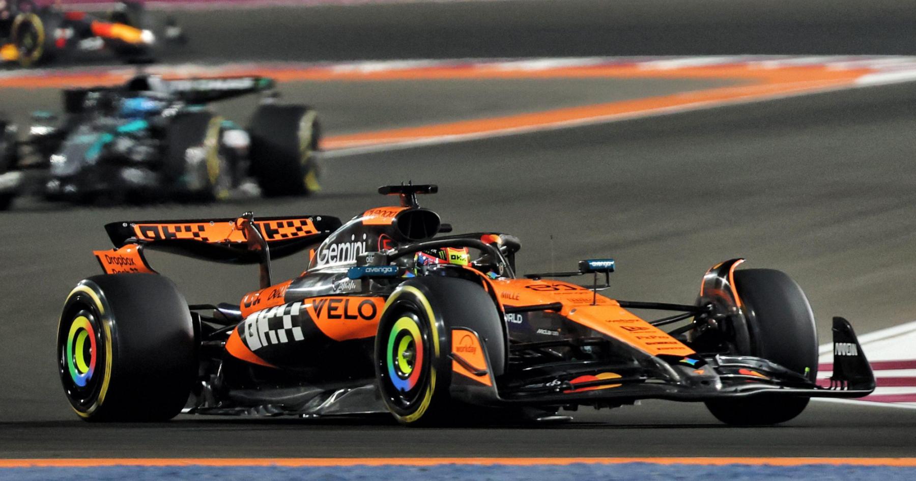 Uitslag sprintrace Formule 1 GP Qatar 2025