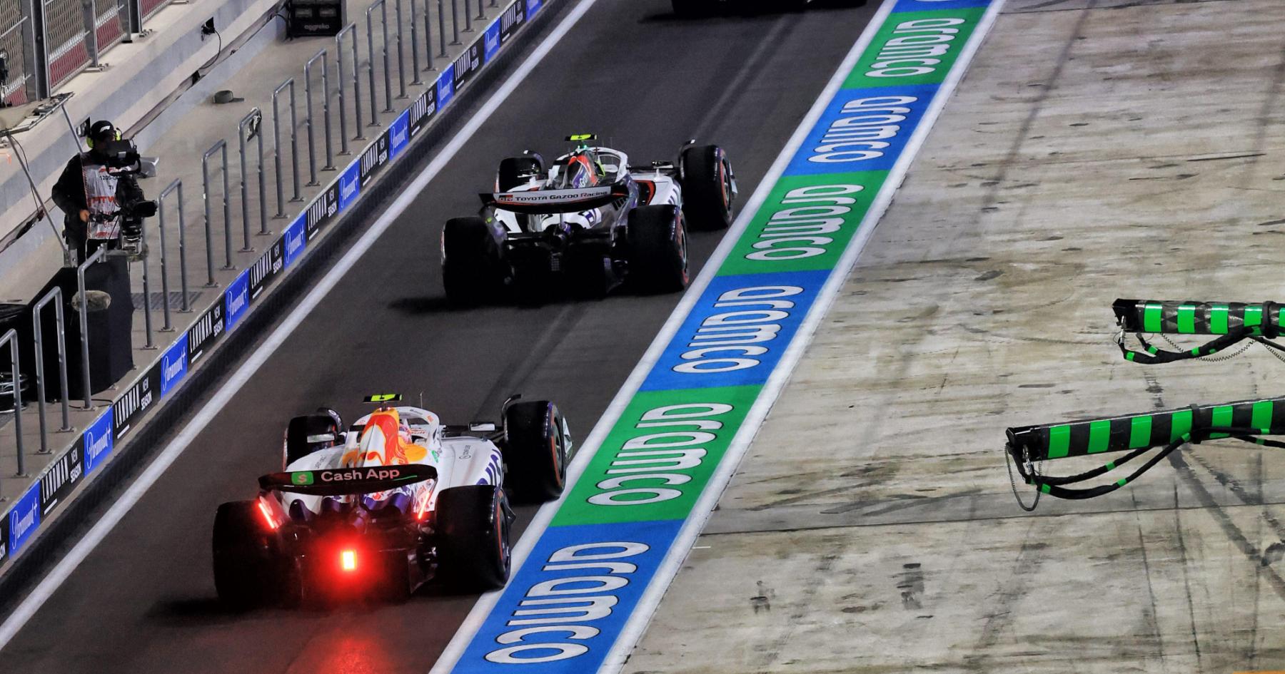 Aangepaste startopstelling Formule 1 GP Qatar 2025 na straf