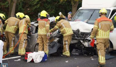 Zwaar ongeval op snelweg A2 bij Hunsel