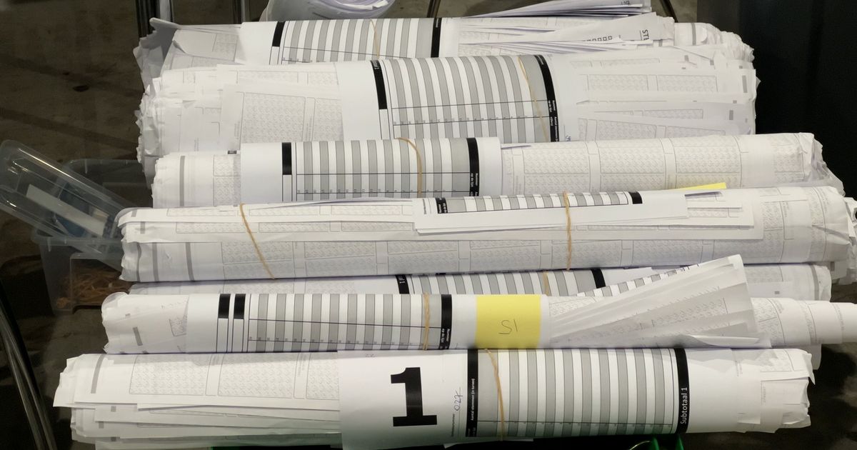Mogelijke fout op stembureau Breukelen, hertelling vanmiddag