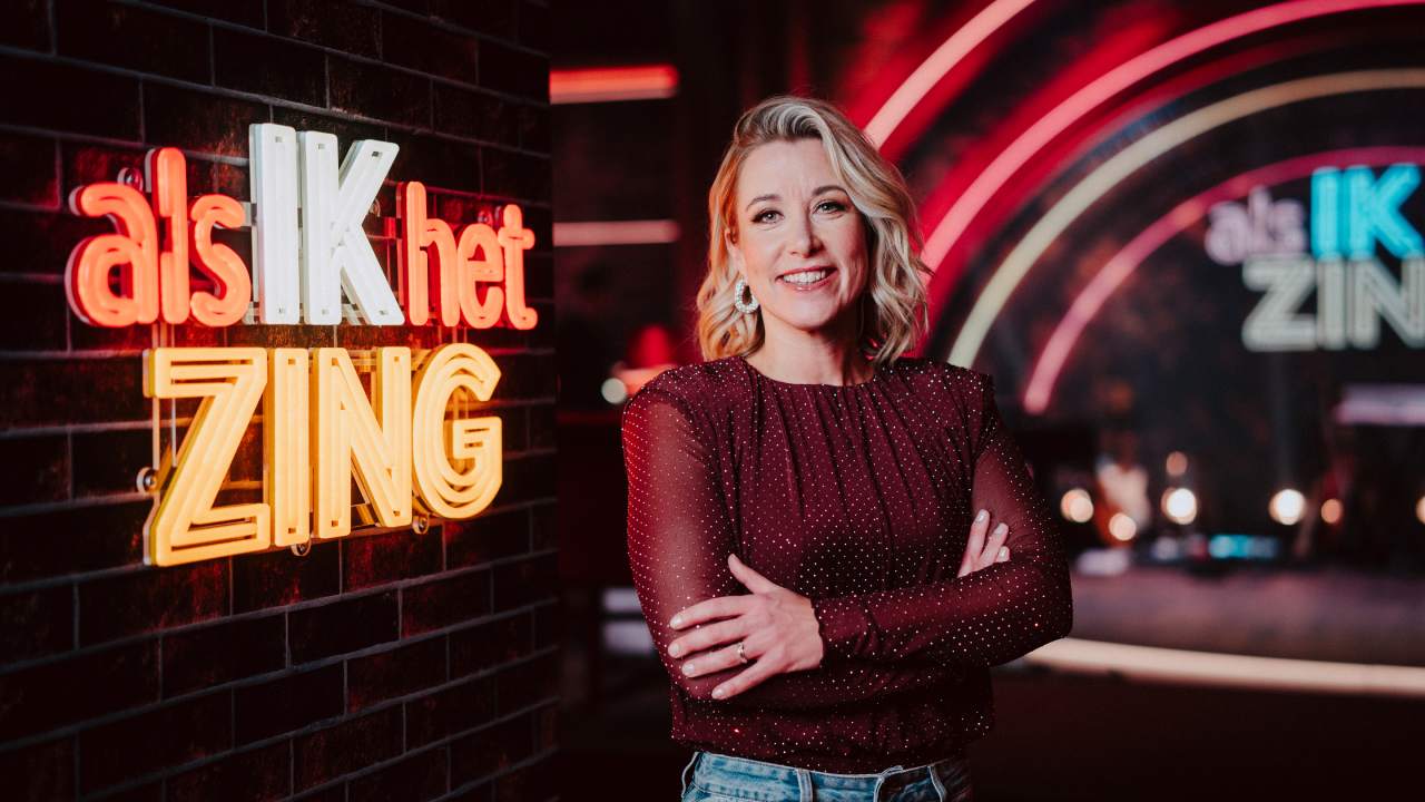 Carrie ten Napel voor Als IK het Zing