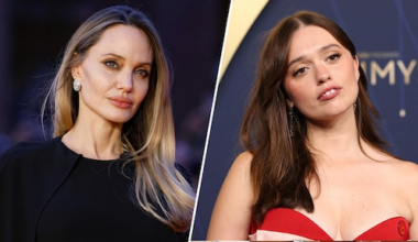 Angelina Jolie steunt Aimee Lou Wood aan na pittig moment op set: 'Gaf duim omhoog'