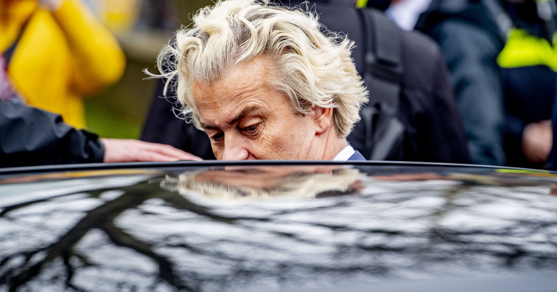 Geert Wilders steekt inwoners Moerdijk hart onder de riem: 'Iedereen die ons wil horen, is welkom'