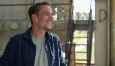 Rode wangetjes bij Aran Bade tijdens shoot Het Perfecte Plaatje