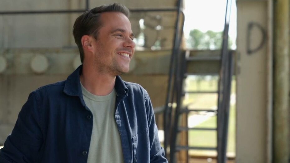 Rode wangetjes bij Aran Bade tijdens shoot Het Perfecte Plaatje