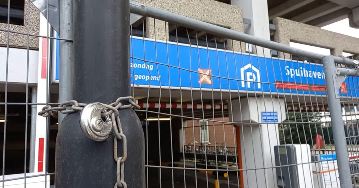 Meer scheuren ontdekt in parkeergarage, heropening voor drukke feestmaand - Rijnmond