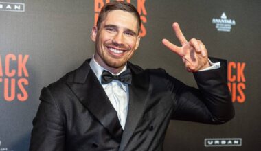 Rico Verhoeven bij de première van Black Lotus (foto: ANP).