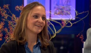 Jade van der Linden was 3 oktober te gast bij talkshow VRIJDAG van Omroep Brabant (foto: Omroep Brabant).