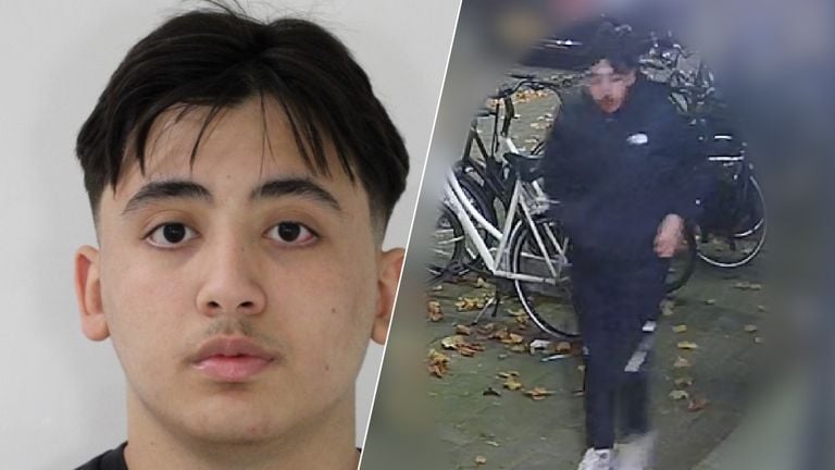 De foto's die de politie deelt van de vermoedelijke schutter (foto: politie.nl).