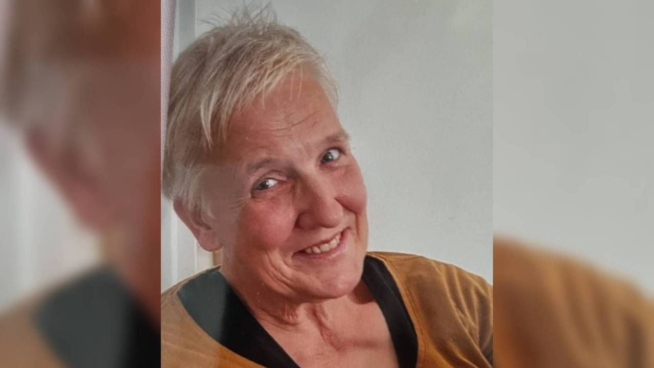De 57-jarige Brigitte, die vermist wordt (foto: politie.nl).
