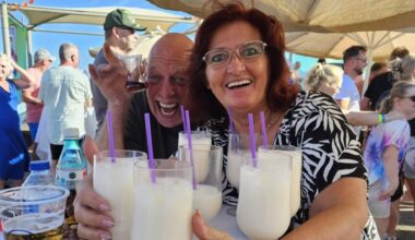 Jan Biggel en zijn nieuwe liefde (foto: Facebook / Jan Biggel).