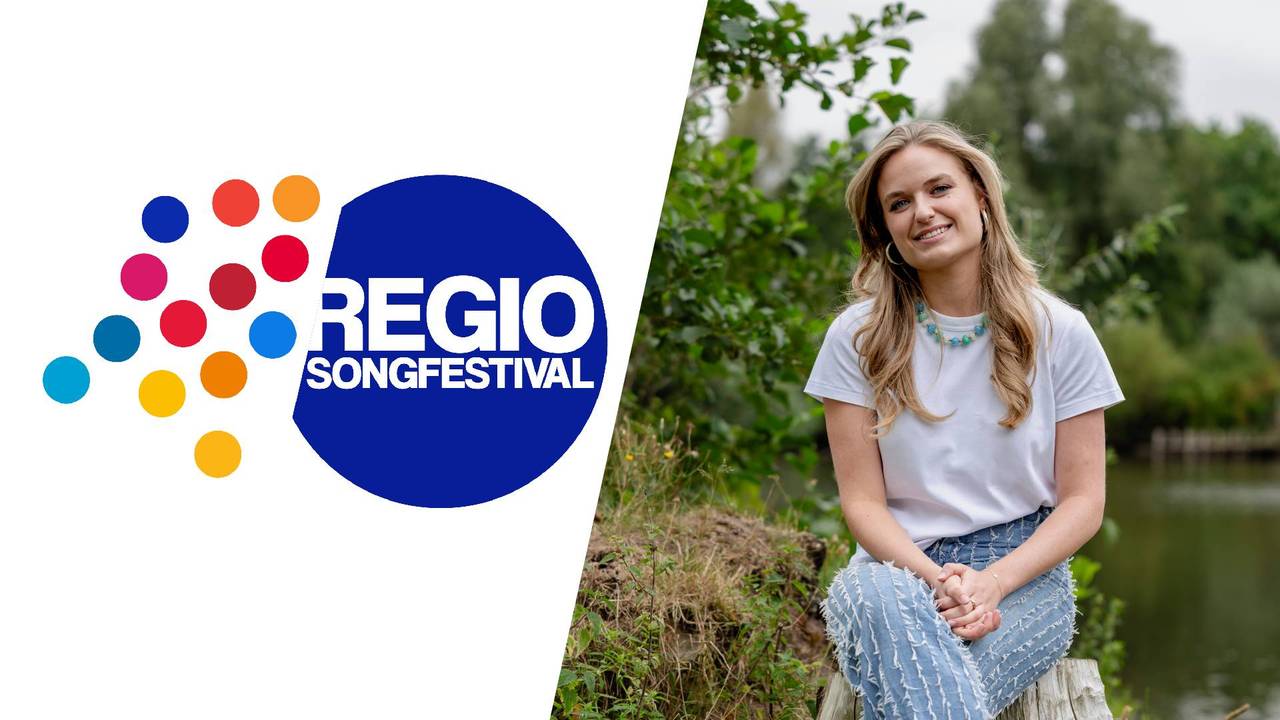 Rosa Spruit mag als tweede haar nummer zingen tijdens de finale (foto: Omroep Brabant).