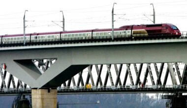 De hsl-brug bij Moerdijk (foto: archief).