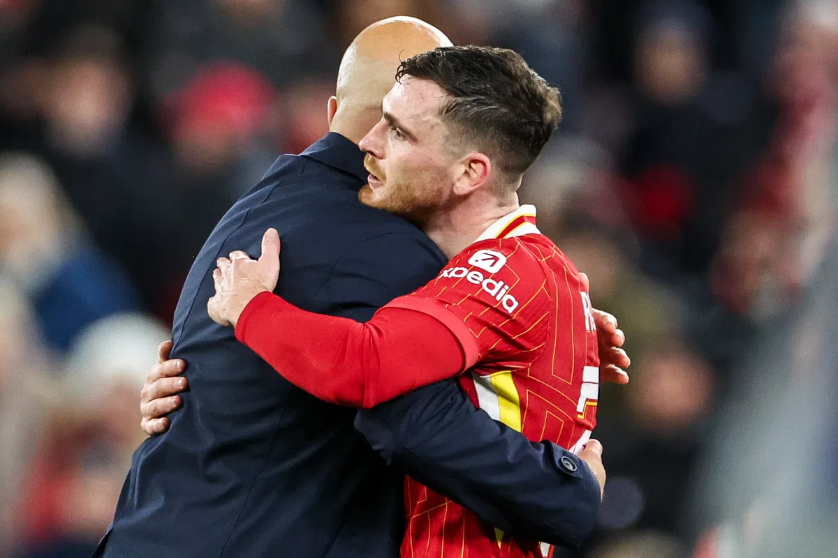 Arne Slot openhartig over Diogo Jota en het niet meetrainen van Andy Robertson