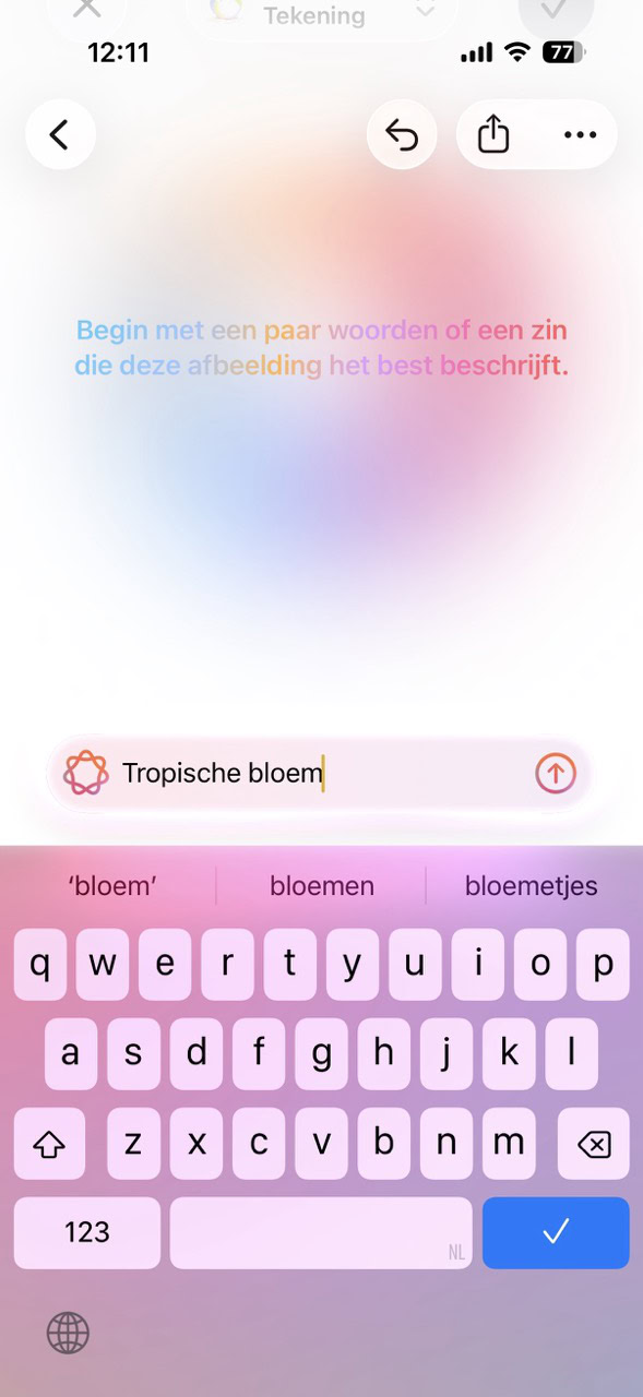 Instructiefoto: Beschrijven