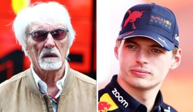 Bernie Ecclestone en Max Verstappen