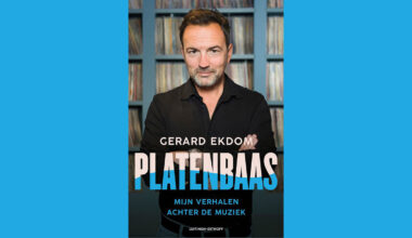 De omslag van het boek Platenbaas van Gerard Ekdom.