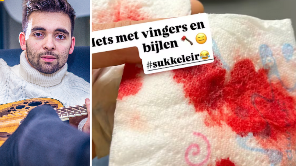 Mathias Vergels naar spoed na ongeluk met bijl: voormalig ‘Thuis’-acteur was bijna duim kwijt