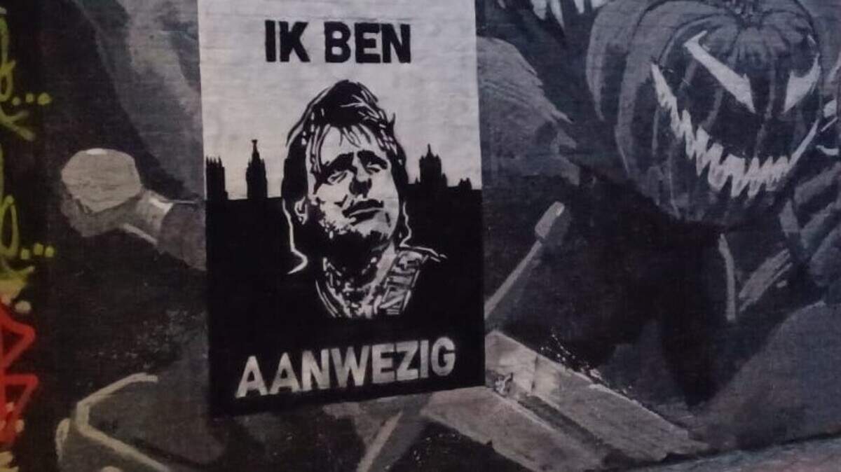 Luc De Vos ‘aanwezig’ in Graffitistraatje: “Hij is de Gentse Kurt Cobain”