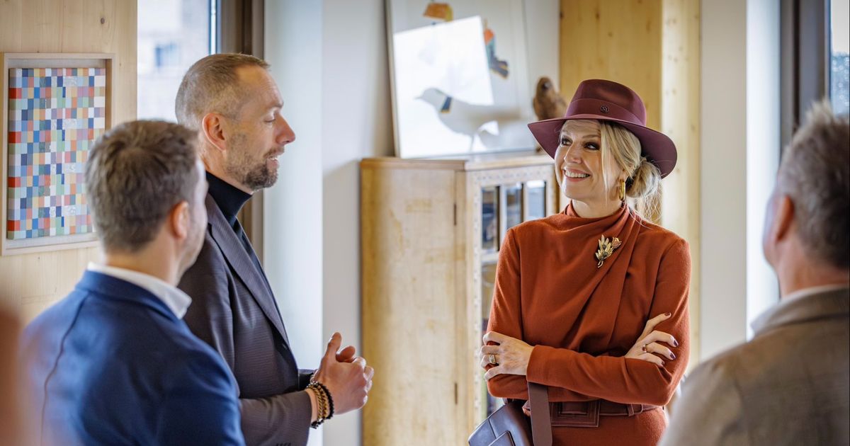 Koningin Maxima staat opeens in huiskamer van Evelien: 'Ik kreeg complimenten' - Rijnmond