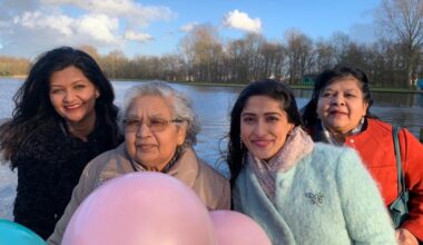 Aartie, Widjai, Janelle en Maya