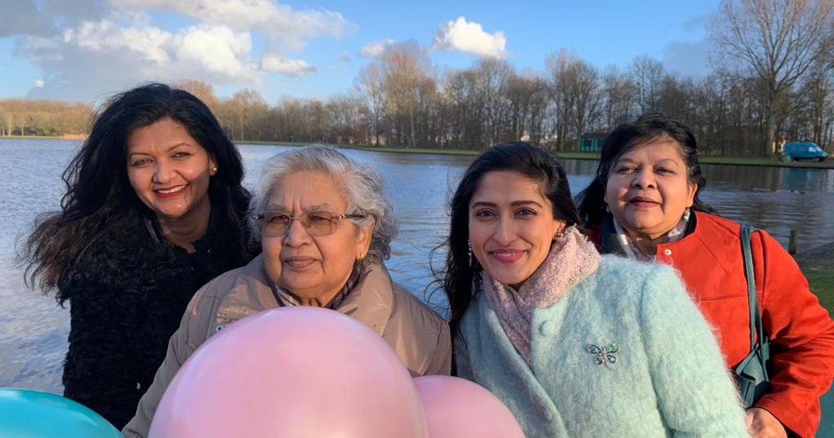 Aartie, Widjai, Janelle en Maya