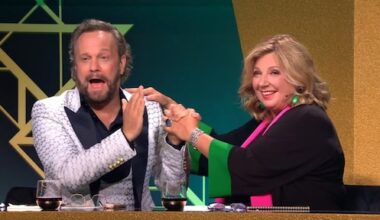 Carlo Boszhard voelde Loretta Schrijver 'om zich heen' bij zware start The Masked Singer