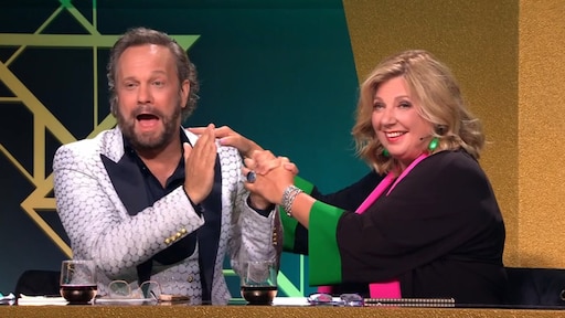 Carlo Boszhard voelde Loretta Schrijver 'om zich heen' bij zware start The Masked Singer