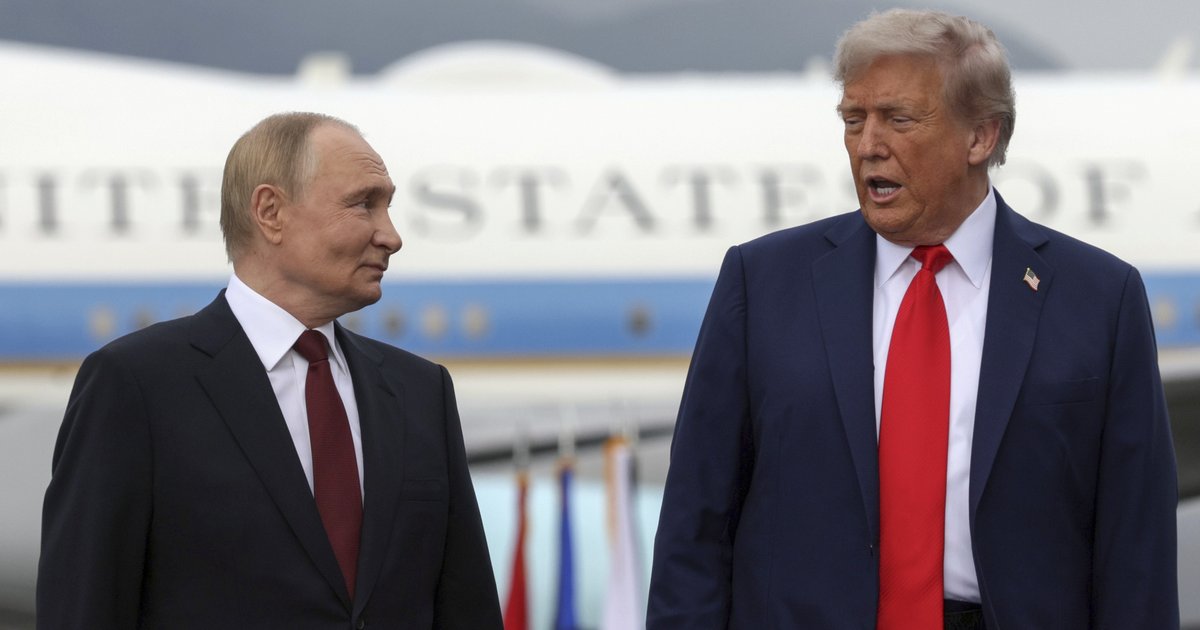 Russische president Vladimir Poetin en Amerikaanse president Donald Trump