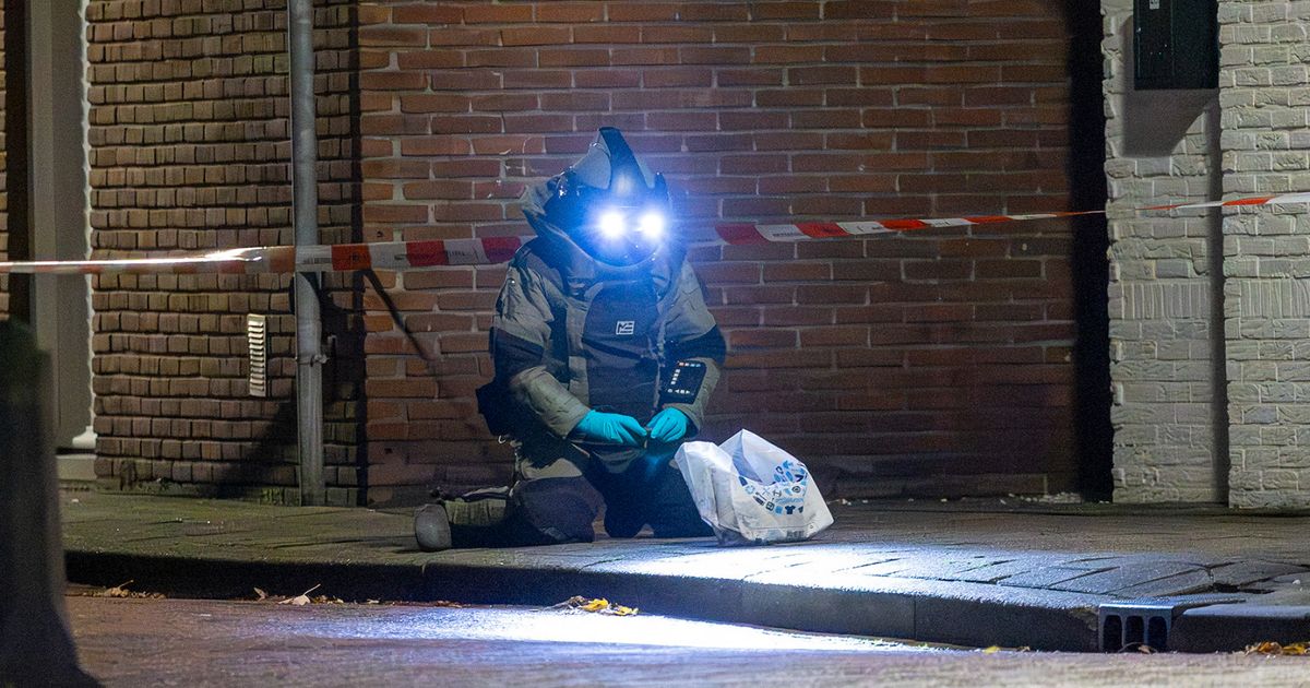 EOD ingezet om verdachte tas op straat - Omroep West