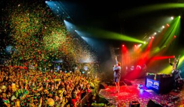 De posters voor Ut Sneeuwbal en Ut Nasibal stonden al klaar (foto: FeestindeTent).