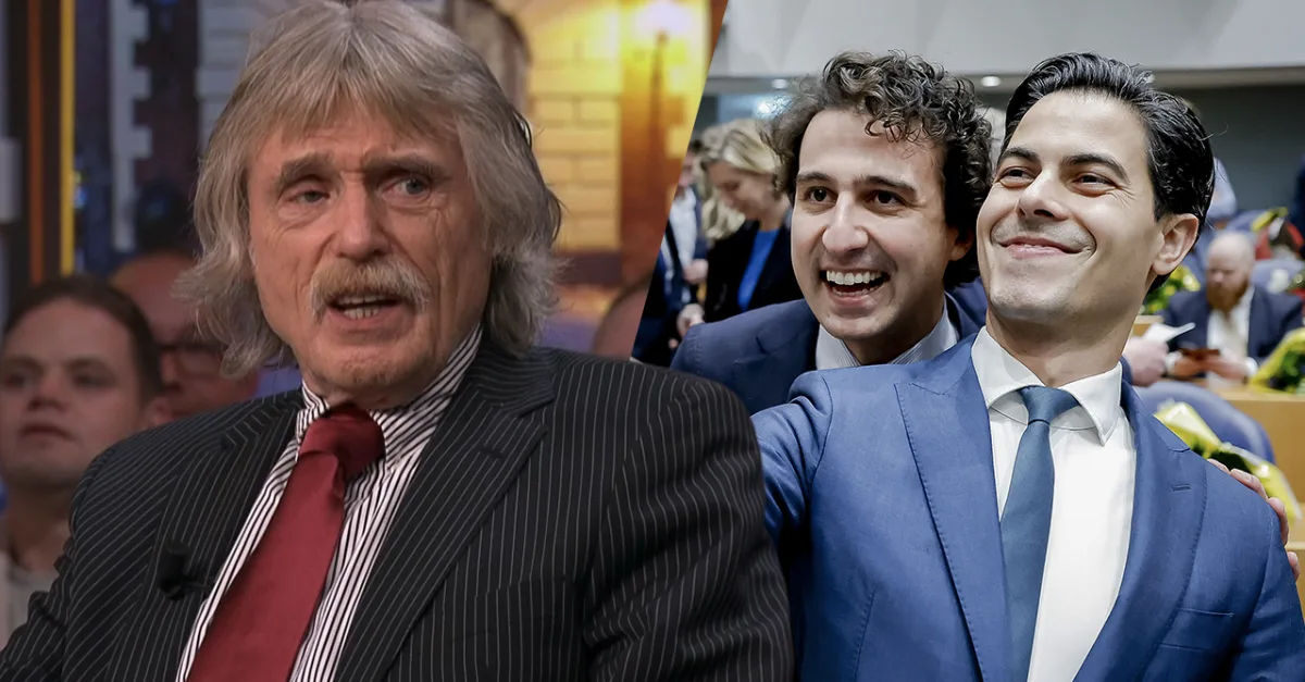 Johan Derksen: 'D66 plus GroenLinks-PvdA in het kabinet zou een ramp voor Nederland zijn!'