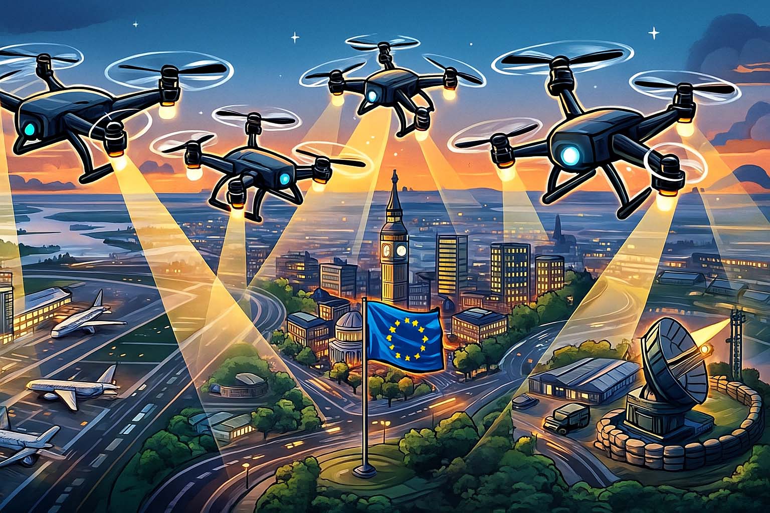 61 Europese dronewaarnemingen geanalyseerd: dit weten we nu