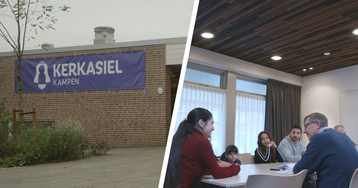 Om te voorkomen dat het Oezbeekse gezin Babayants wordt uitgezet, wordt 24 uur per dag een kerkdienst gehouden