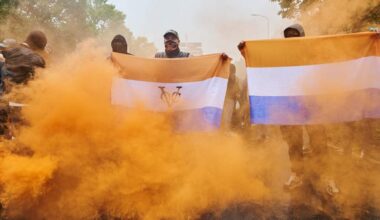 De demonstratie voor een strenger asielbeleid afgelopen september op het Malieveld liep uit de hand.