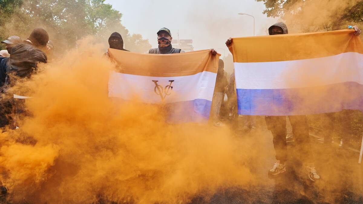 De demonstratie voor een strenger asielbeleid afgelopen september op het Malieveld liep uit de hand.