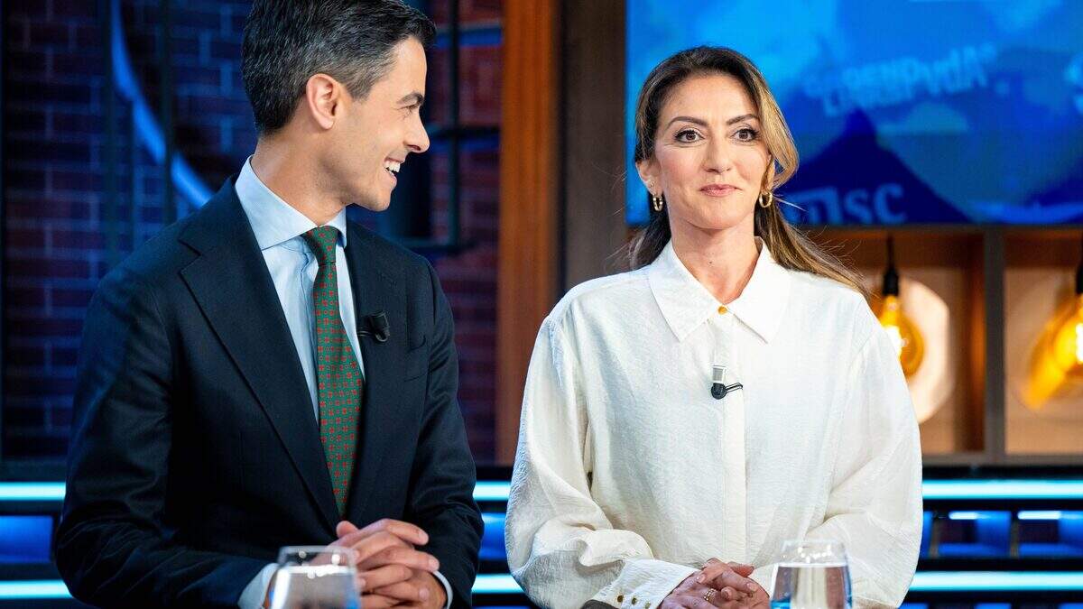 Rob Jetten en Dilan Yesilgoz tijdnes de verkiezingscampagne.