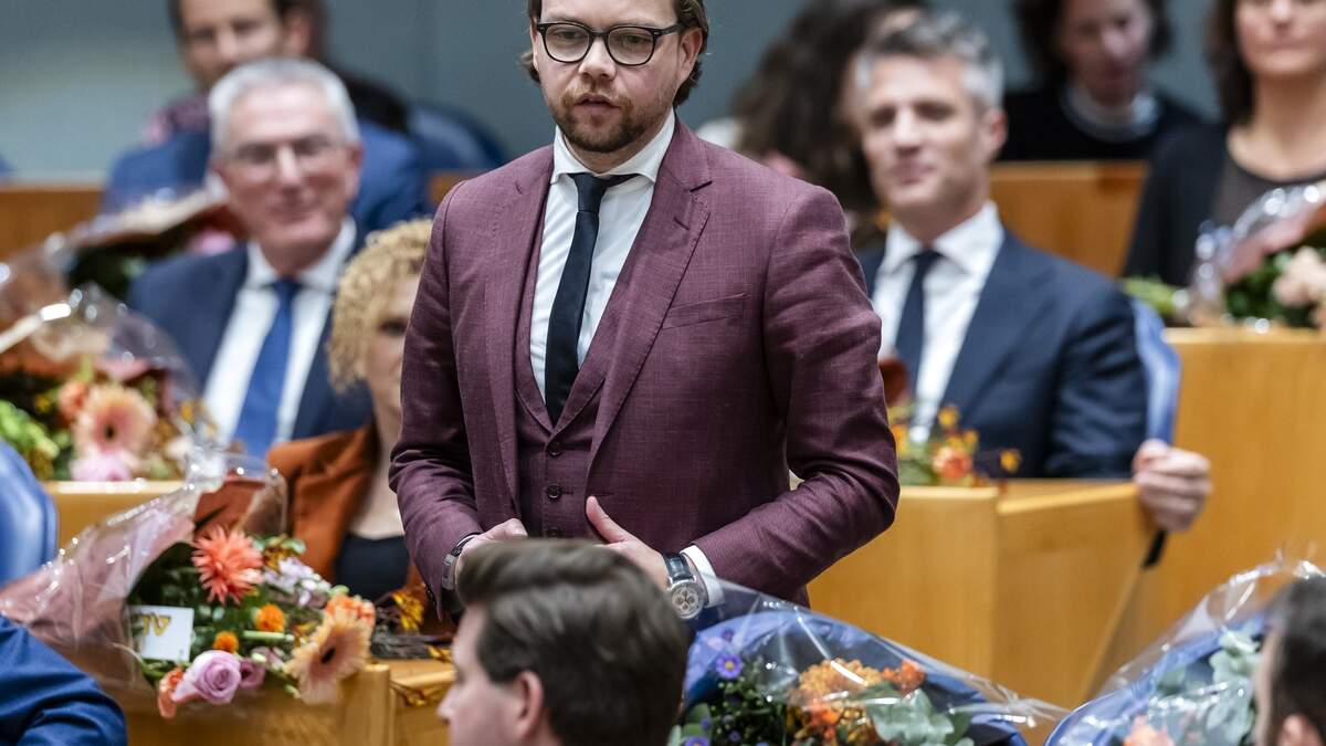Voorzitter van de coronacommissie Daan de Kort (VVD)
